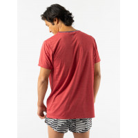 RABBIT - Men's - Race Pace Tee - Scarlet Sage